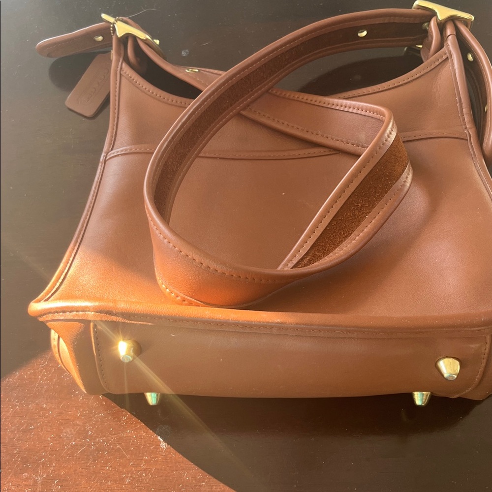 Coach Tan Leather Bag